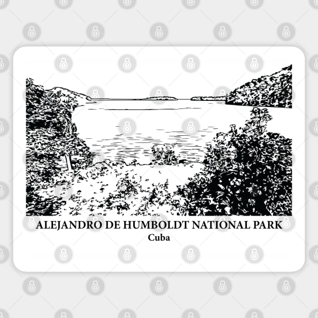 Alejandro de Humboldt National Park - Cuba Magnet by Lakeric